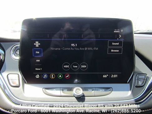 Used 2024 Chevrolet Blazer RS w/ Enhanced Convenience Package AWD/4WD image 17