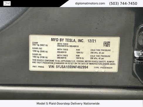 Used 2022 Tesla Model S Plaid image 45