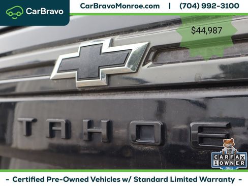 Certified 2021 Chevrolet Tahoe Z71 w/ Z71 Signature Package AWD/4WD image 12