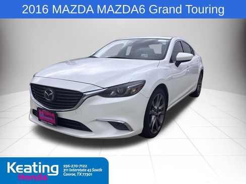 Used 2016 MAZDA MAZDA6 Grand Touring w/ GT Technology Package FWD image 2