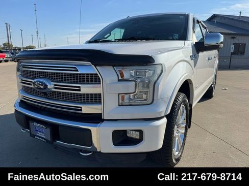 Used 2015 Ford F150 Platinum w/ Equipment Group 701A Luxury image 2