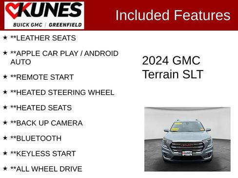 Used 2024 GMC Terrain SLT AWD/4WD image 2
