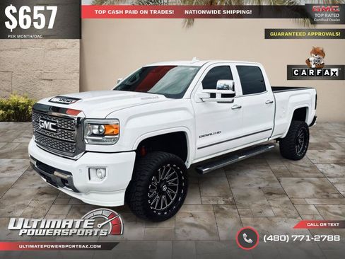 Used 2019 GMC Sierra 2500 Denali w/ Duramax Plus Package AWD/4WD image 74