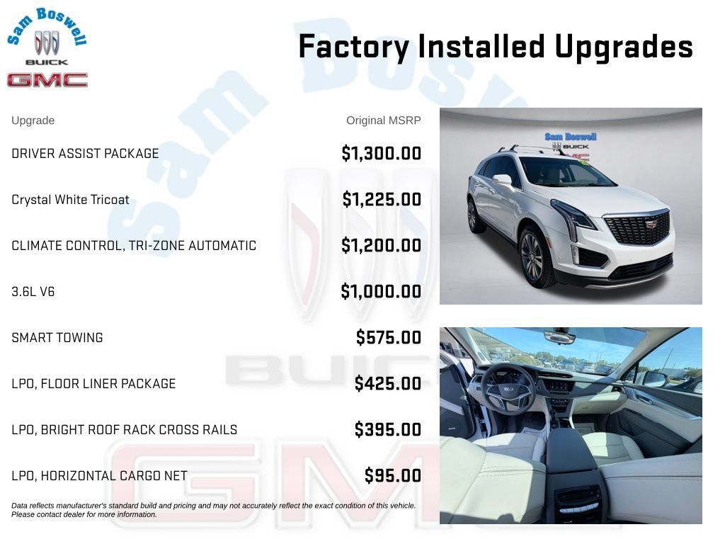 Certified 2026 Cadillac XT5 Premium Luxury w/ Driver Assist Package FWD image 4