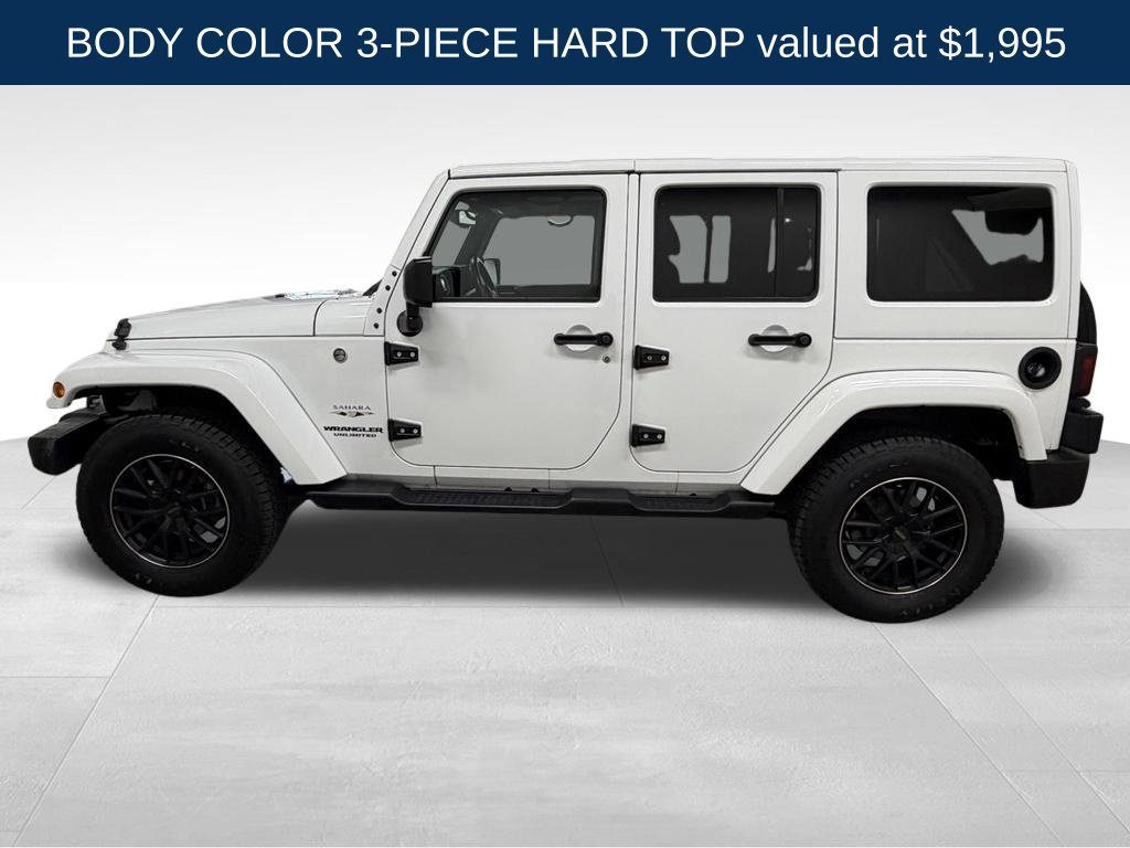 Used 2017 Jeep Wrangler Unlimited Sahara w/ Connectivity Group AWD/4WD image 3