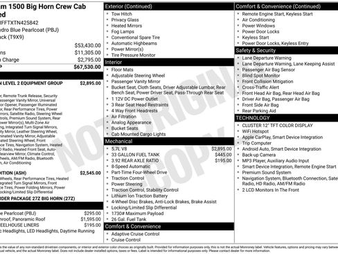 New 2026 RAM 1500 Big Horn AWD/4WD image 1