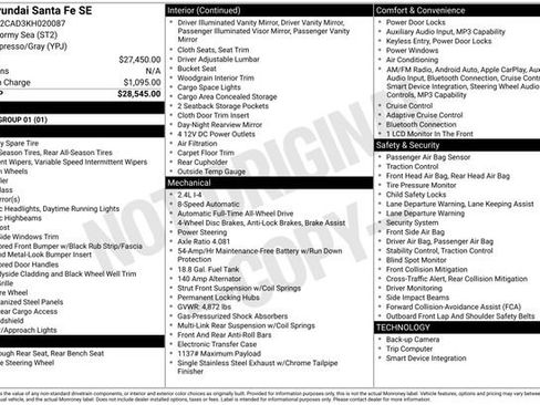 Used 2019 Hyundai Santa Fe SE image 15