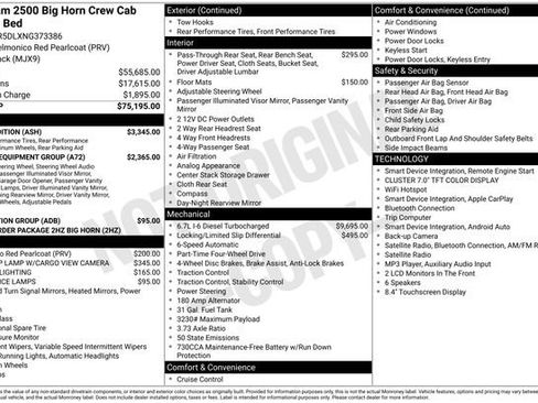 Used 2022 RAM 2500 Big Horn w/ Night Edition AWD/4WD image 69
