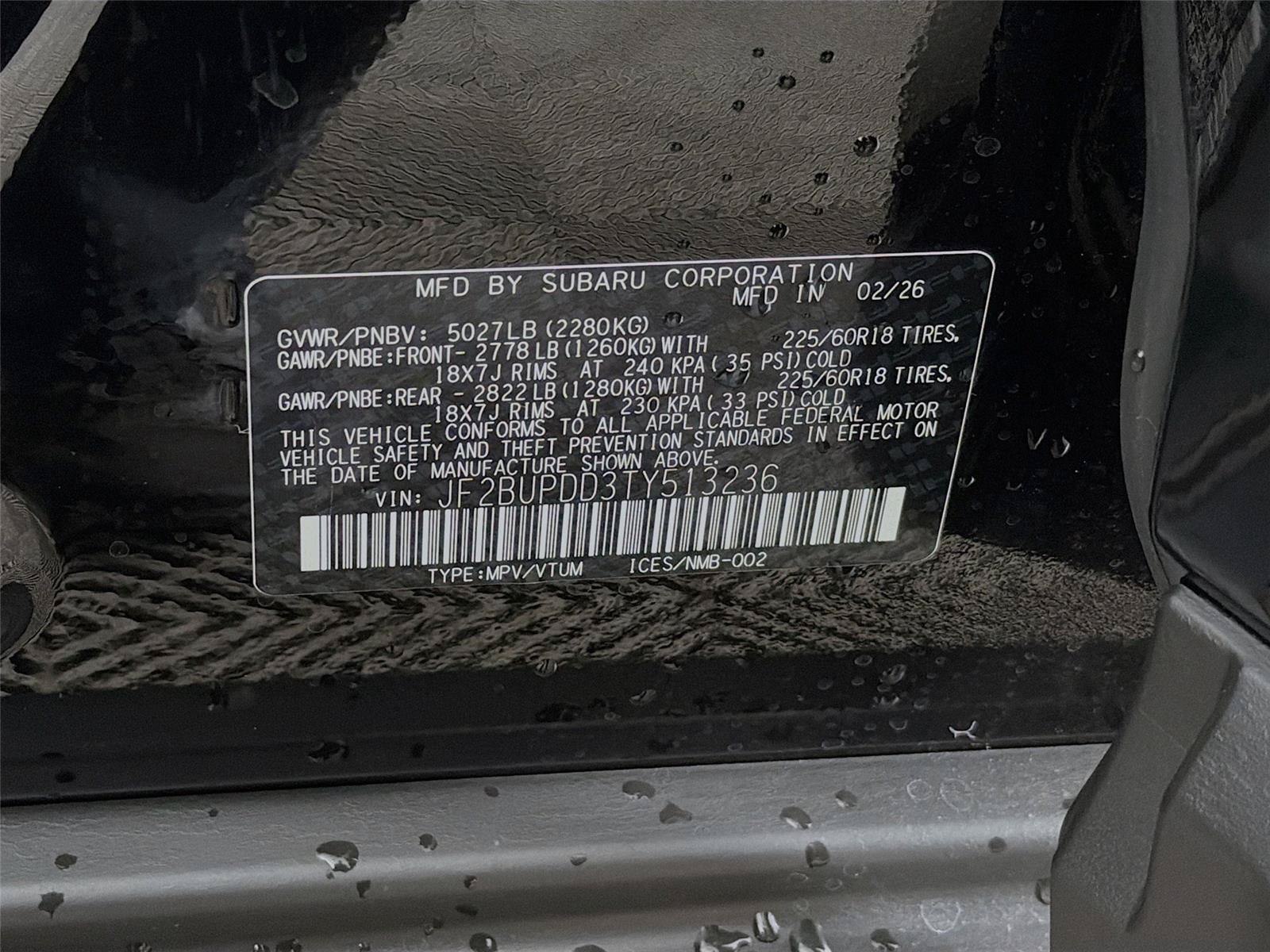 New 2026 Subaru Outback Limited AWD/4WD image 32