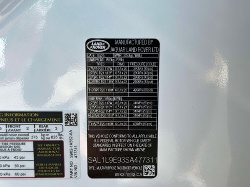 New 2025 Land Rover Range Rover Sport Dynamic SE image 25