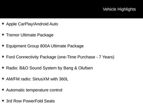 New 2026 Ford Explorer Tremor w/ Tremor Ultimate Package AWD/4WD image 7