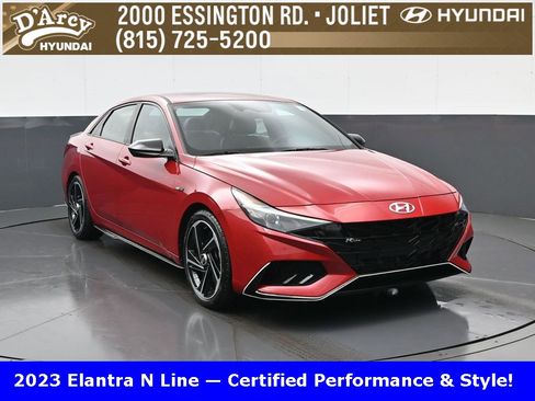 Certified 2023 Hyundai Elantra N Line w/ Preferred Accessory Package image 3