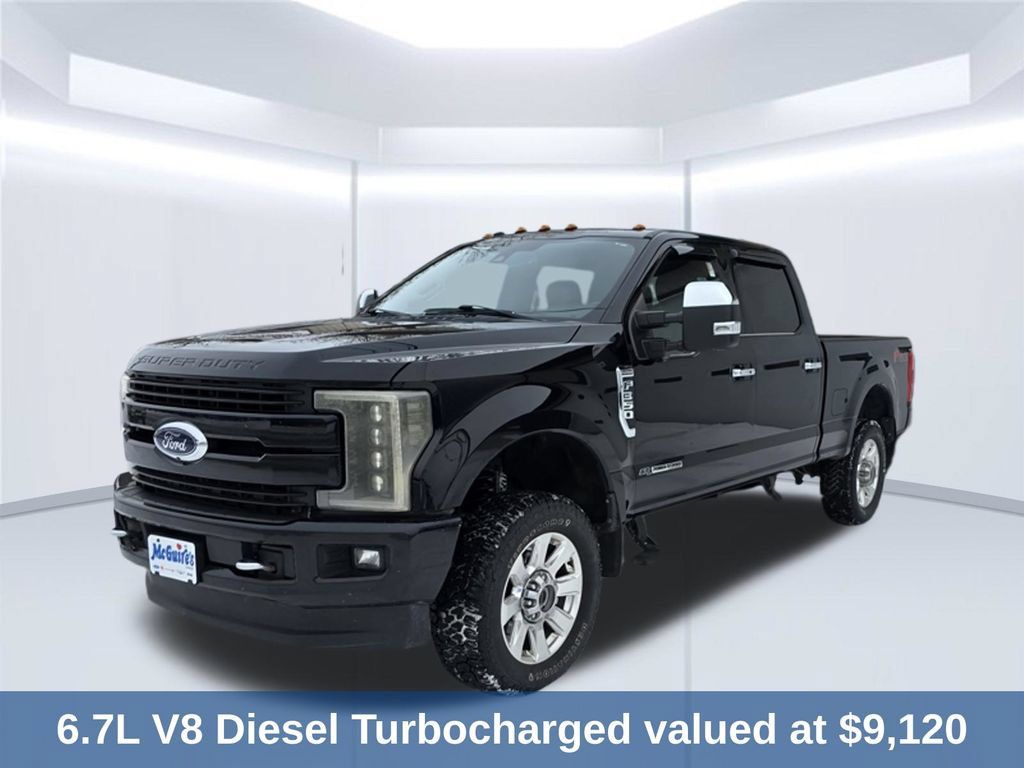 Used 2018 Ford F350 Platinum w/ Platinum Ultimate Package AWD/4WD image 2