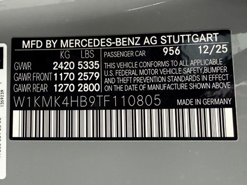 New 2026 Mercedes-Benz CLE 300 4MATIC Cabriolet image 15