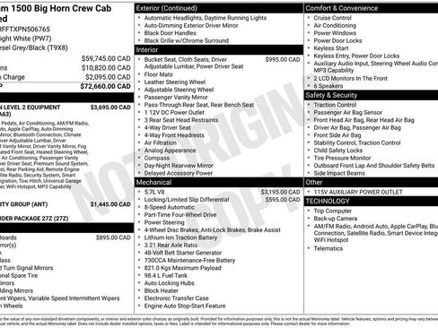 Used 2023 RAM 1500 Big Horn AWD/4WD image 30