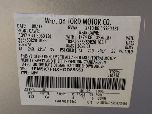 Used 2017 Ford Explorer Limited image 33