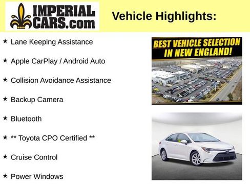Certified 2024 Toyota Corolla LE FWD image 3