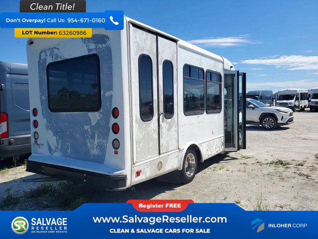 Used 2019 Ford Transit 350 138 DRW w/ Shuttle Bus Prep Package RWD image 4