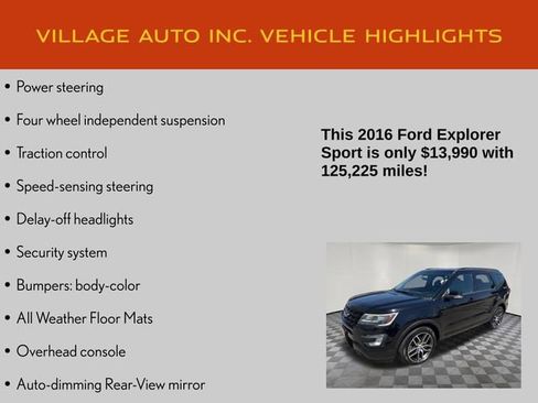 Used 2016 Ford Explorer Sport AWD/4WD image 21