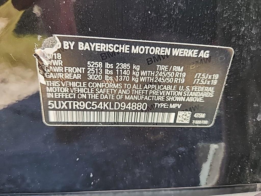 Used 2019 BMW X3 xDrive30i w/ Premium Package AWD/4WD image 8