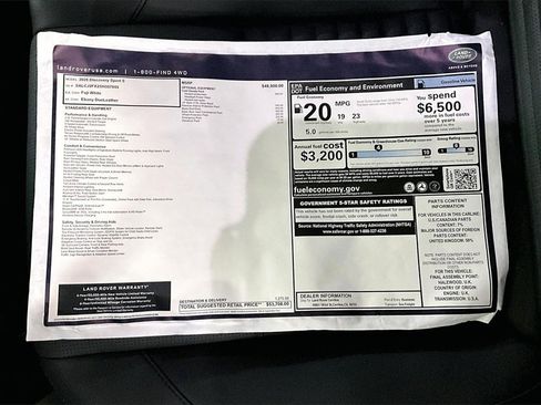 New 2025 Land Rover Discovery Sport S image 14