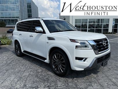 Used 2022 Nissan Armada Platinum w/ Captain's Chairs Package