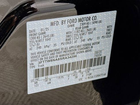 Used 2025 Ford Maverick Tremor AWD/4WD image 32
