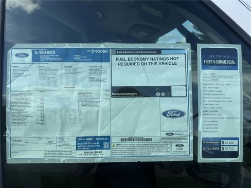 New 2026 Ford E-350 and Econoline 350 Super Duty w/ Power Equipment Group RWD image 16