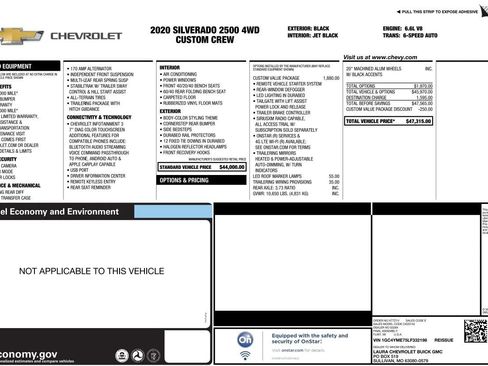 Used 2020 Chevrolet Silverado 2500 Custom w/ Custom Value Package image 22