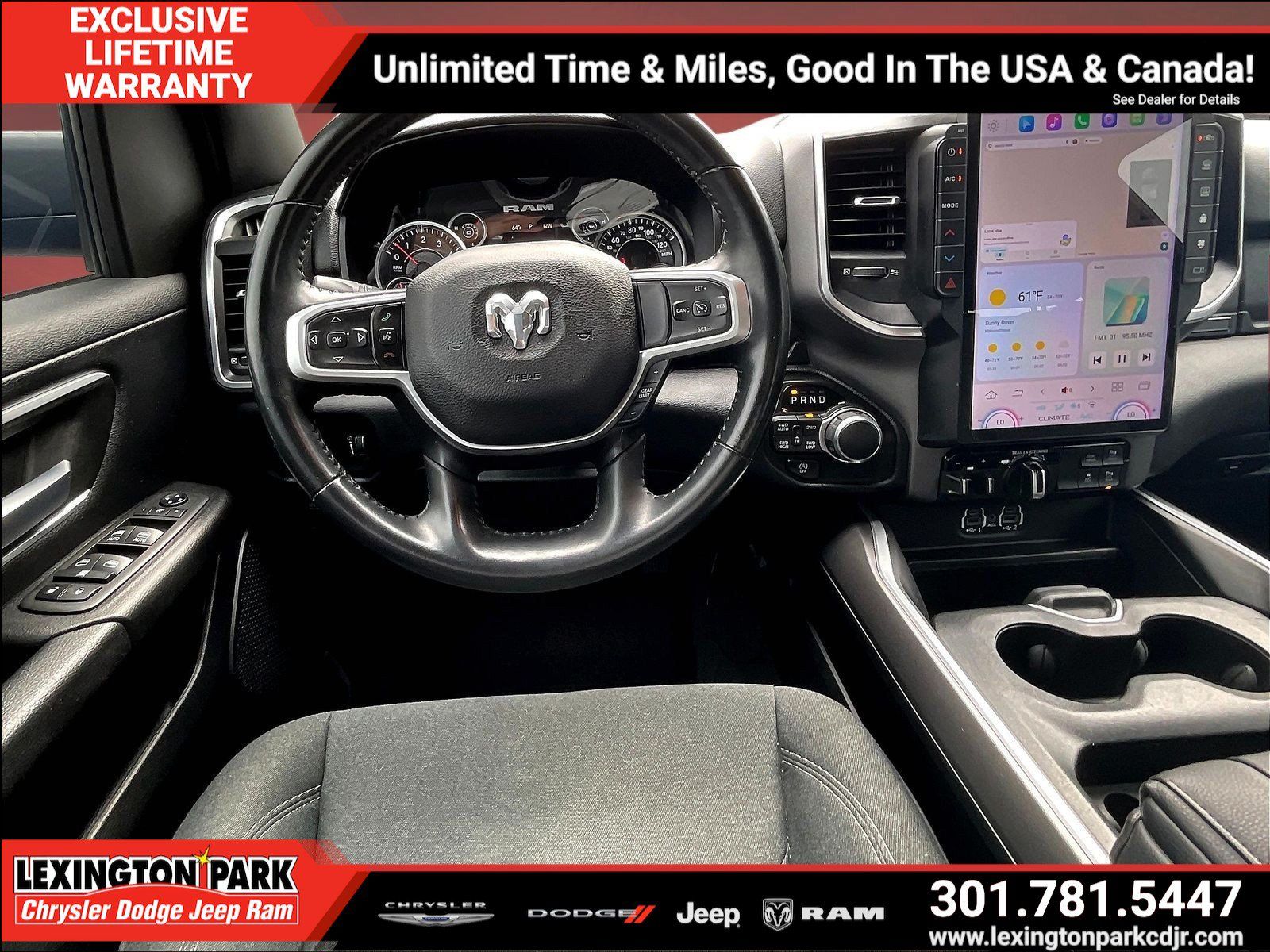 Used 2021 RAM 1500 Big Horn w/ Trailer Tow Group AWD/4WD image 9
