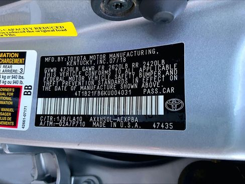 Used 2019 Toyota Avalon Limited FWD image 33