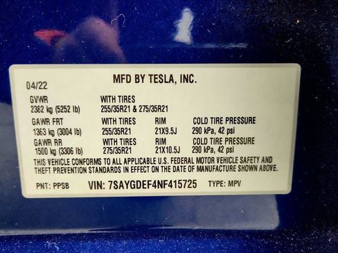 Used 2022 Tesla Model Y Performance image 23