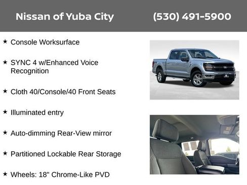 Used 2024 Ford F150 XLT w/ Mobile Office Package AWD/4WD image 18