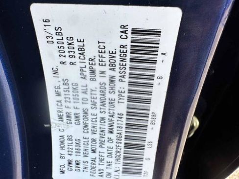 Used 2016 Honda Accord EX-L image 13