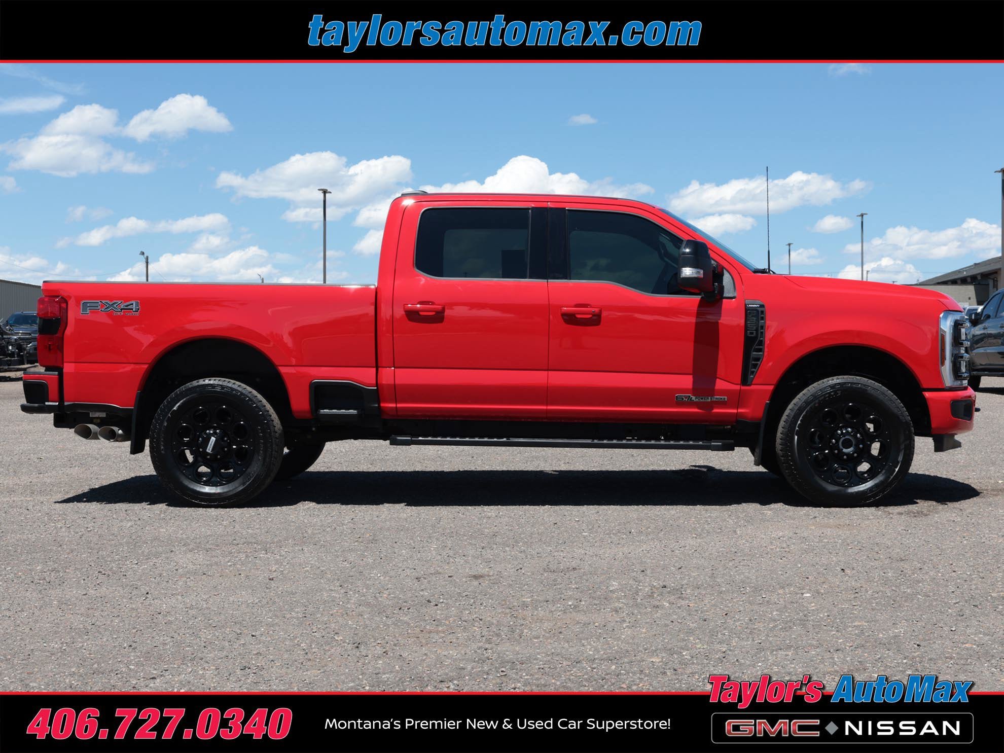 Used 2024 Ford F350 Lariat w/ Black Appearance Package AWD/4WD image 3