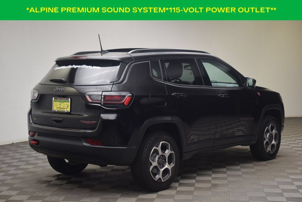 Used 2022 Jeep Compass Trailhawk w/ Trailhawk Elite Group AWD/4WD image 5