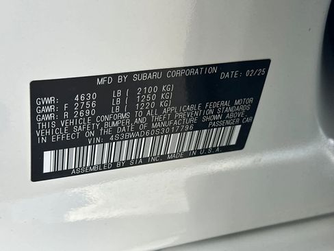 Certified 2025 Subaru Legacy Premium w/ Tech Package #1 image 26