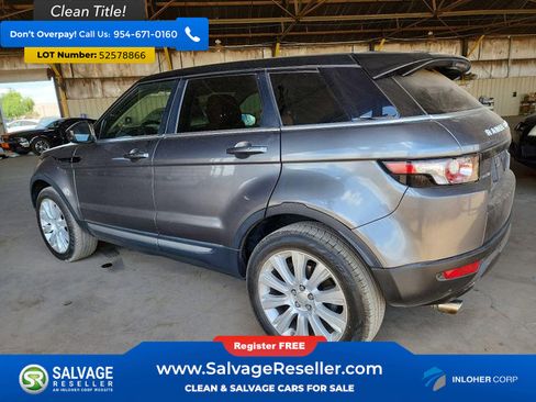Used 2015 Land Rover Range Rover Evoque Pure Plus AWD/4WD image 3