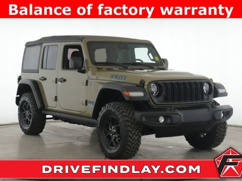 Used 2025 Jeep Wrangler Unlimited Sport S 4xe image 1