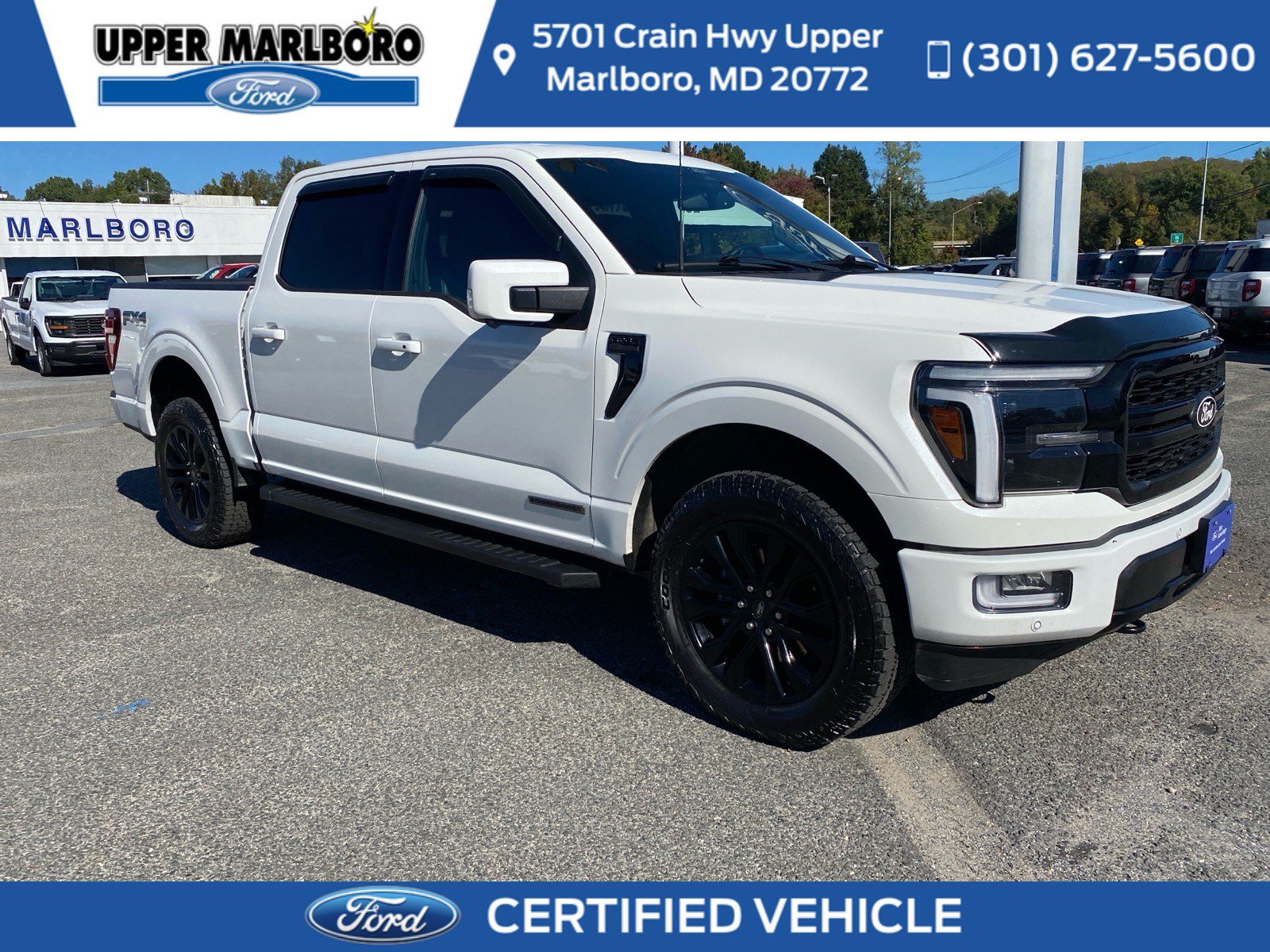 Certified 2024 Ford F150 Lariat w/ FX4 Off-Road Package AWD/4WD image 1