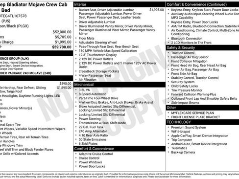 New 2026 Jeep Gladiator Mojave image 5