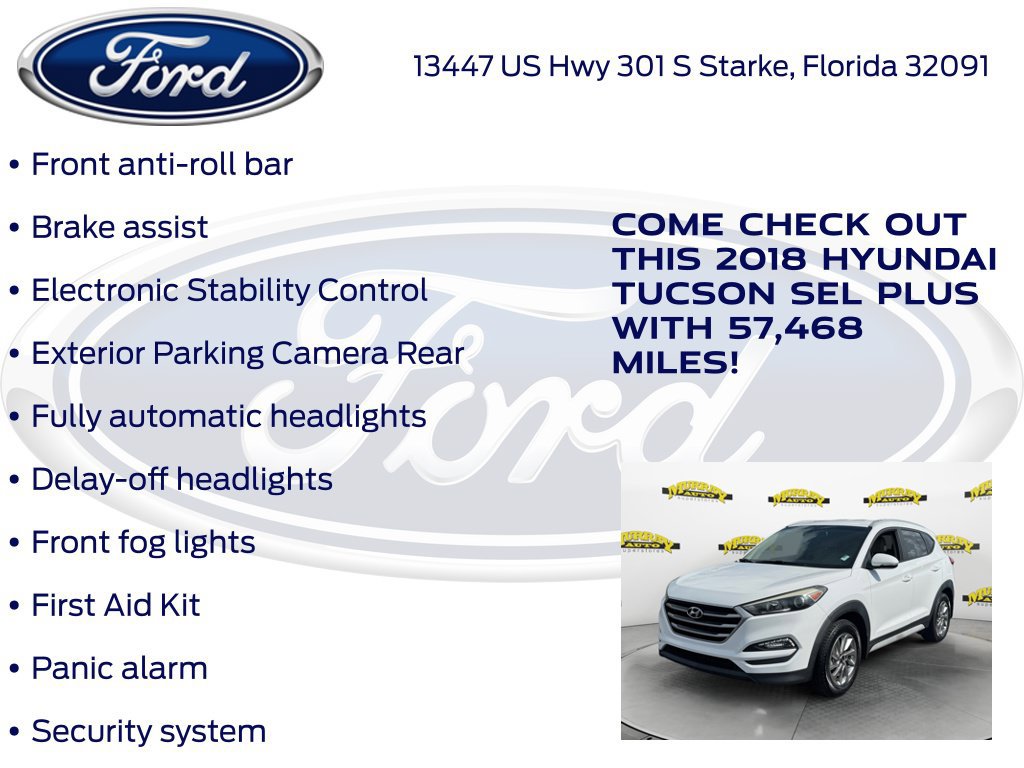 Used 2018 Hyundai Tucson SEL Plus AWD/4WD image 32