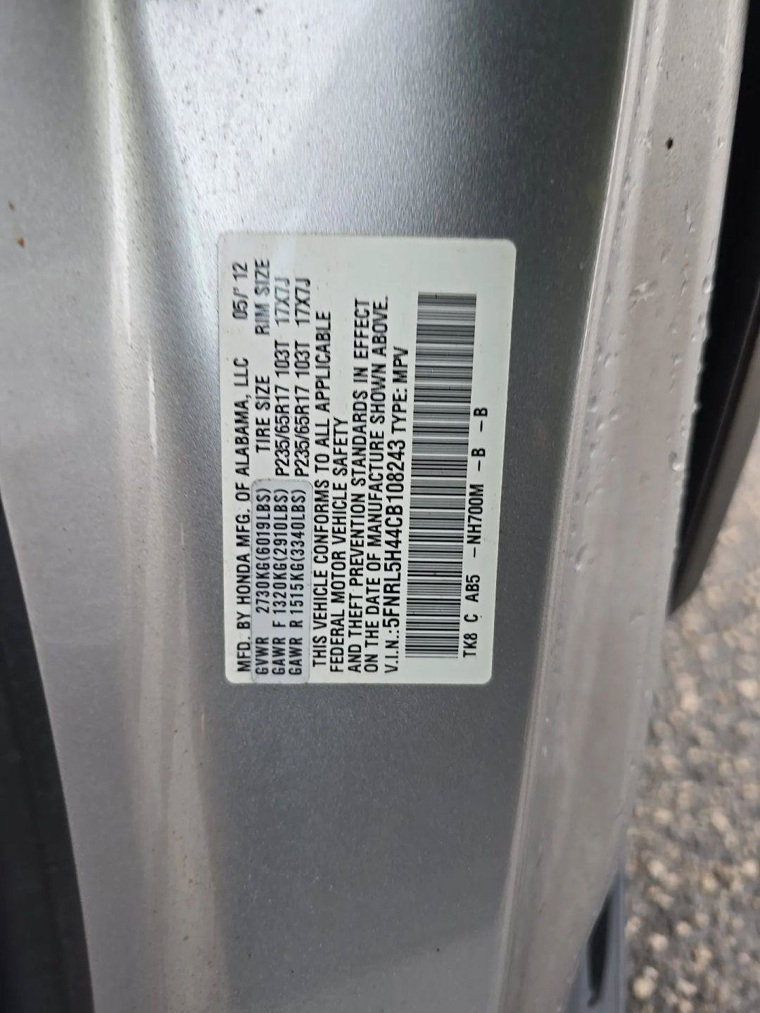 Used 2012 Honda Odyssey EX image 21