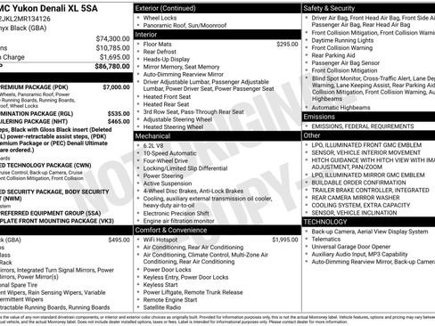 Used 2021 GMC Yukon XL Denali w/ Denali Premium Package image 3