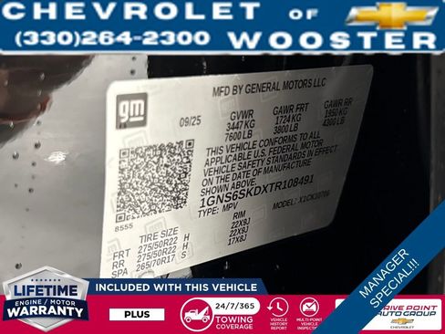 New 2026 Chevrolet Tahoe Premier w/ Sun And Tow Package image 39