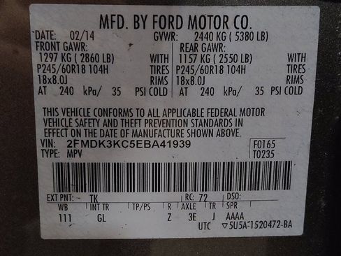 Used 2014 Ford Edge Limited FWD image 33