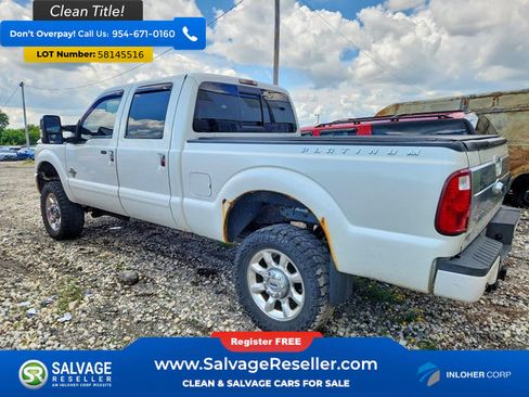 Used 2013 Ford F250 Platinum w/ FX4 Off Road Pkg AWD/4WD image 3