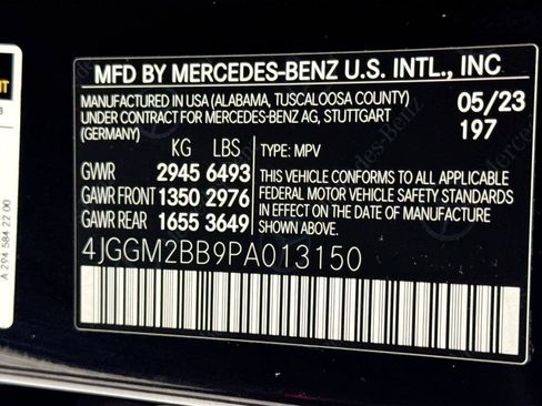 Certified 2023 Mercedes-Benz EQE 350+ SUV image 33