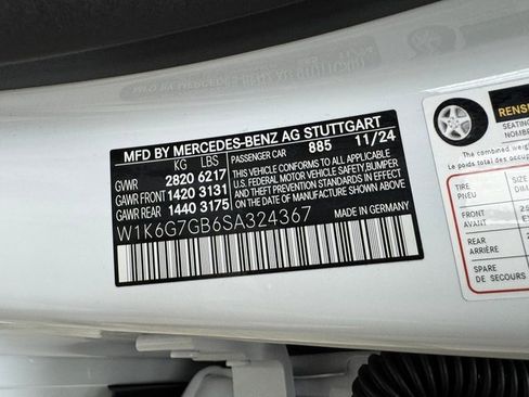 Used 2025 Mercedes-Benz S 580 4MATIC Sedan image 30