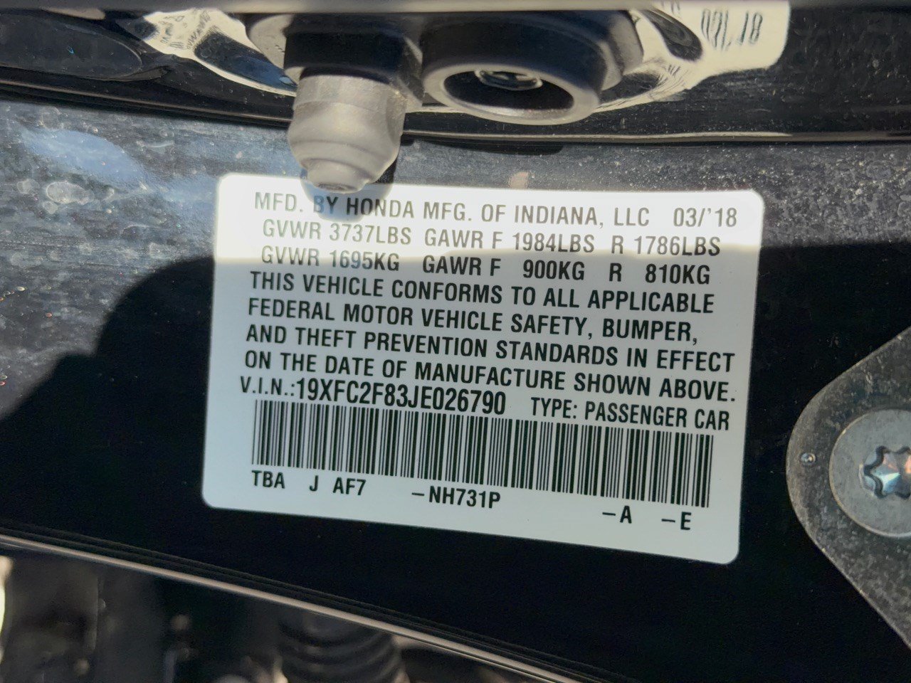 Used 2018 Honda Civic EX image 31
